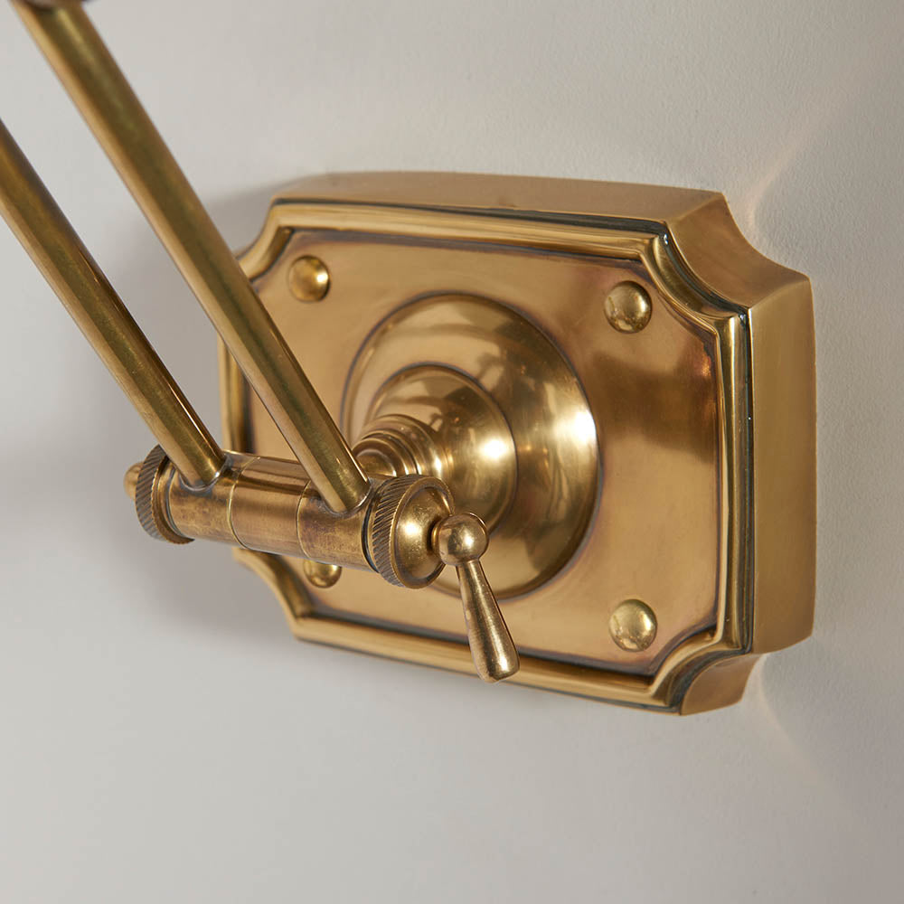 69833 Winchester 20" Picture Light Brass (S)