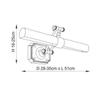 69833 Winchester 20" Picture Light Brass (S)