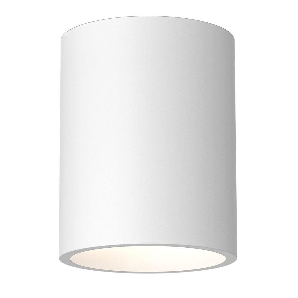 1326091 Kos Round Outdoor Downlight White Concrete