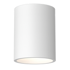 1326091 Kos Round Outdoor Downlight White Concrete