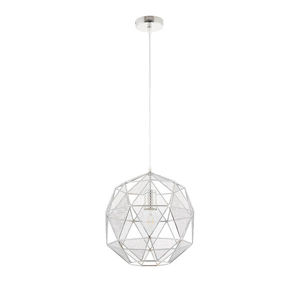 72817 Armour Pendant Chrome Effect (S)