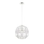 72817 Armour Pendant Chrome Effect (S)