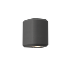 1513010 Brixham Outdoor Single Wall Light Charcoal Concrete