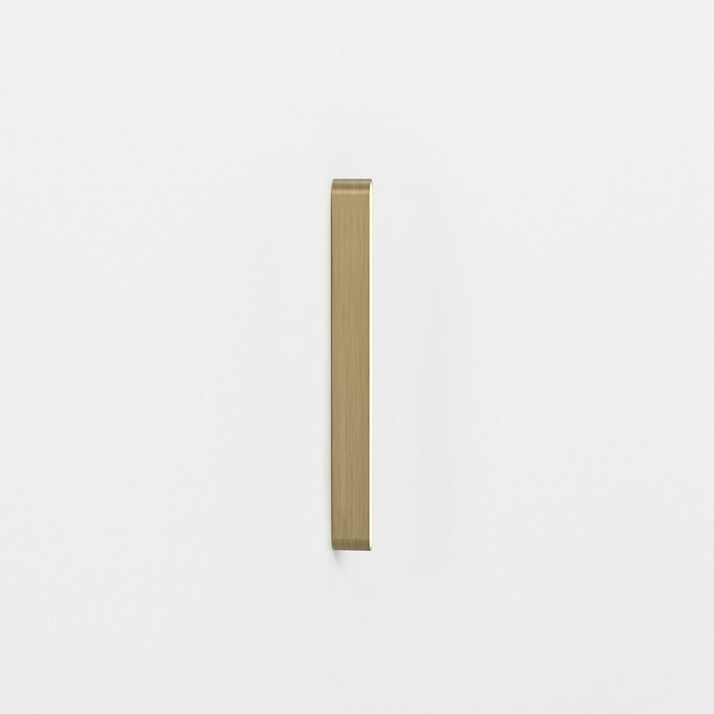 1440018 Atticus 600 3000K LED Bathroom Wall Light Matt Brushed Brass
