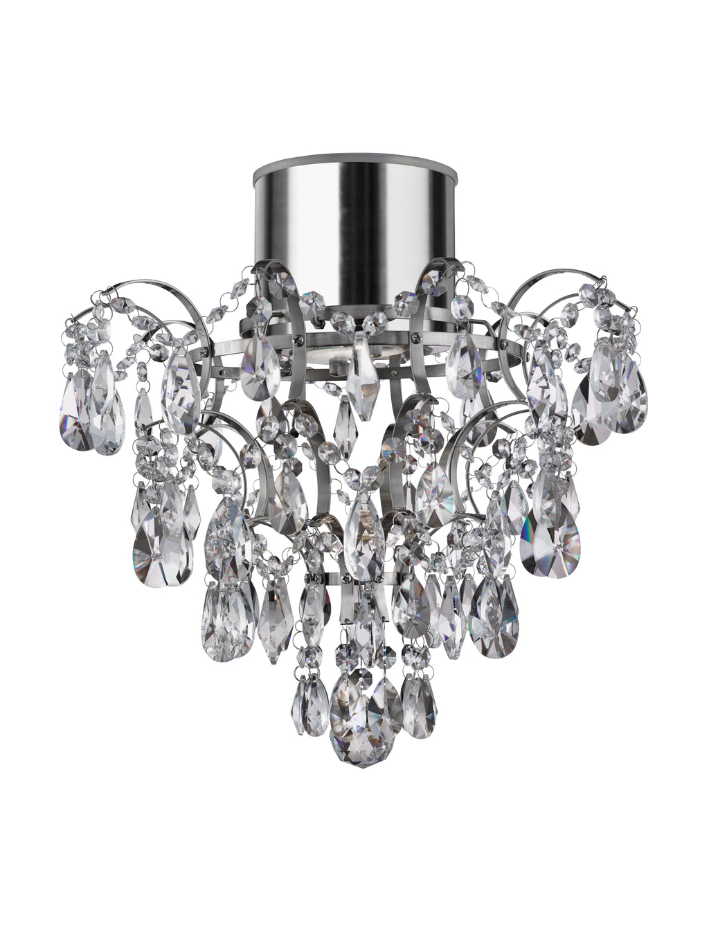 7901-1CC-LED Belle Bathroom (gu10 Led) Ip44 Chandelier K5 Crystals