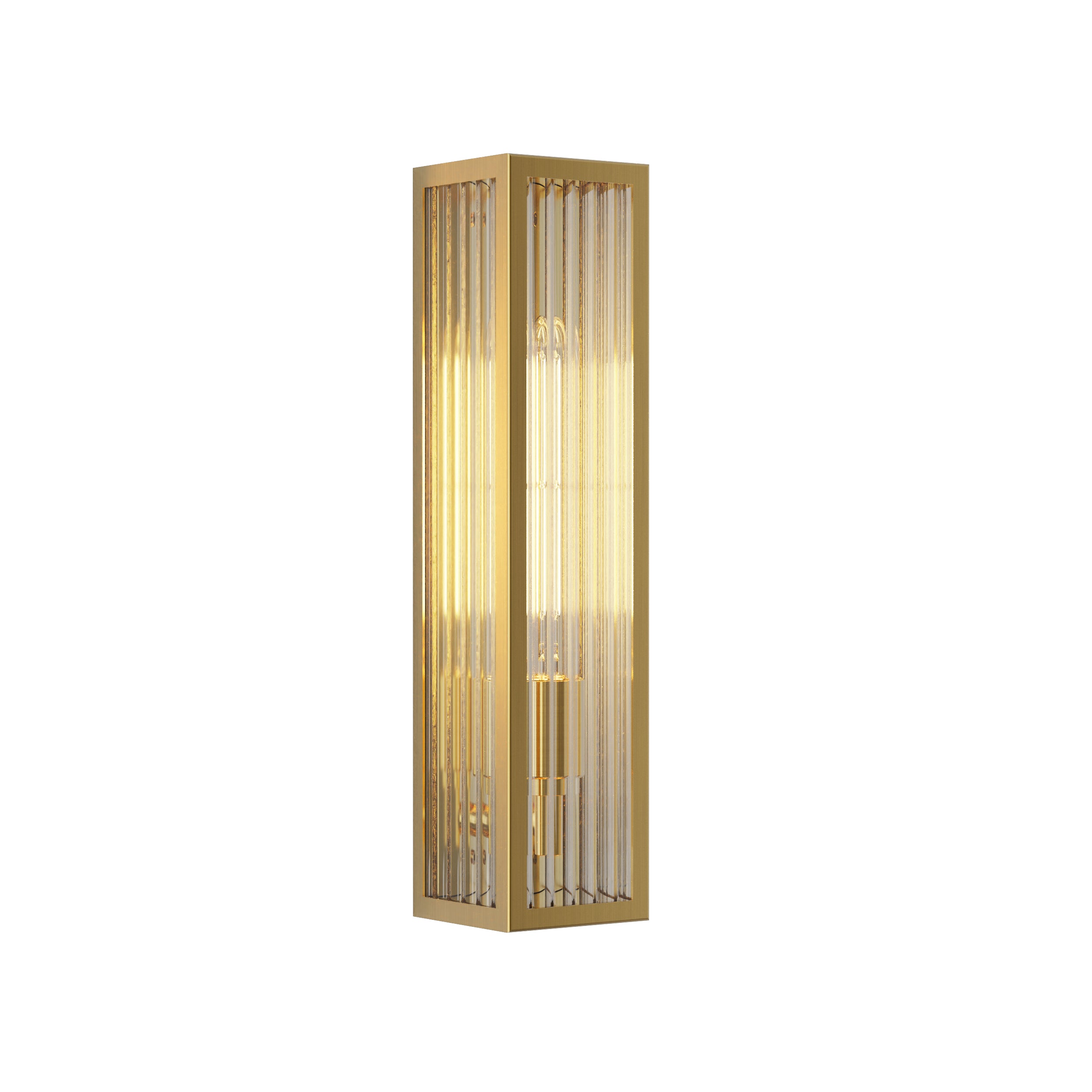 1402020 Harvard Outdoor Wall Light PVD Brushed Brass