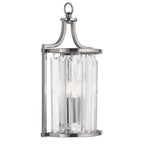 8571CC Victoria 1 Light Wall Light Chrome With Crystal Glass