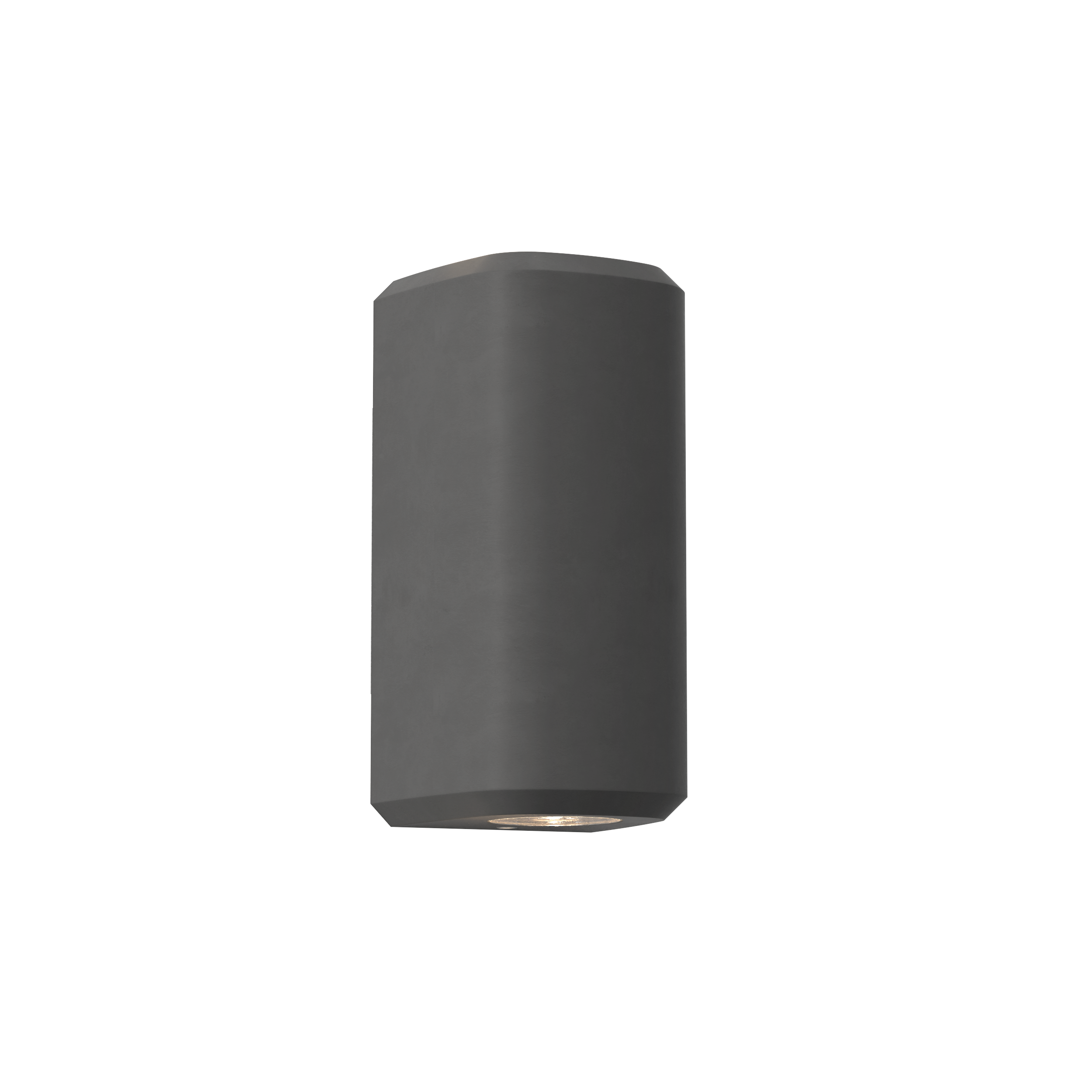 1513016 Brixham Outdoor Twin Wall Light Charcoal Concrete