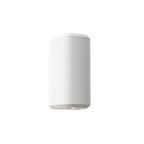 1513011 Brixham Outdoor Twin Wall Light White Concrete