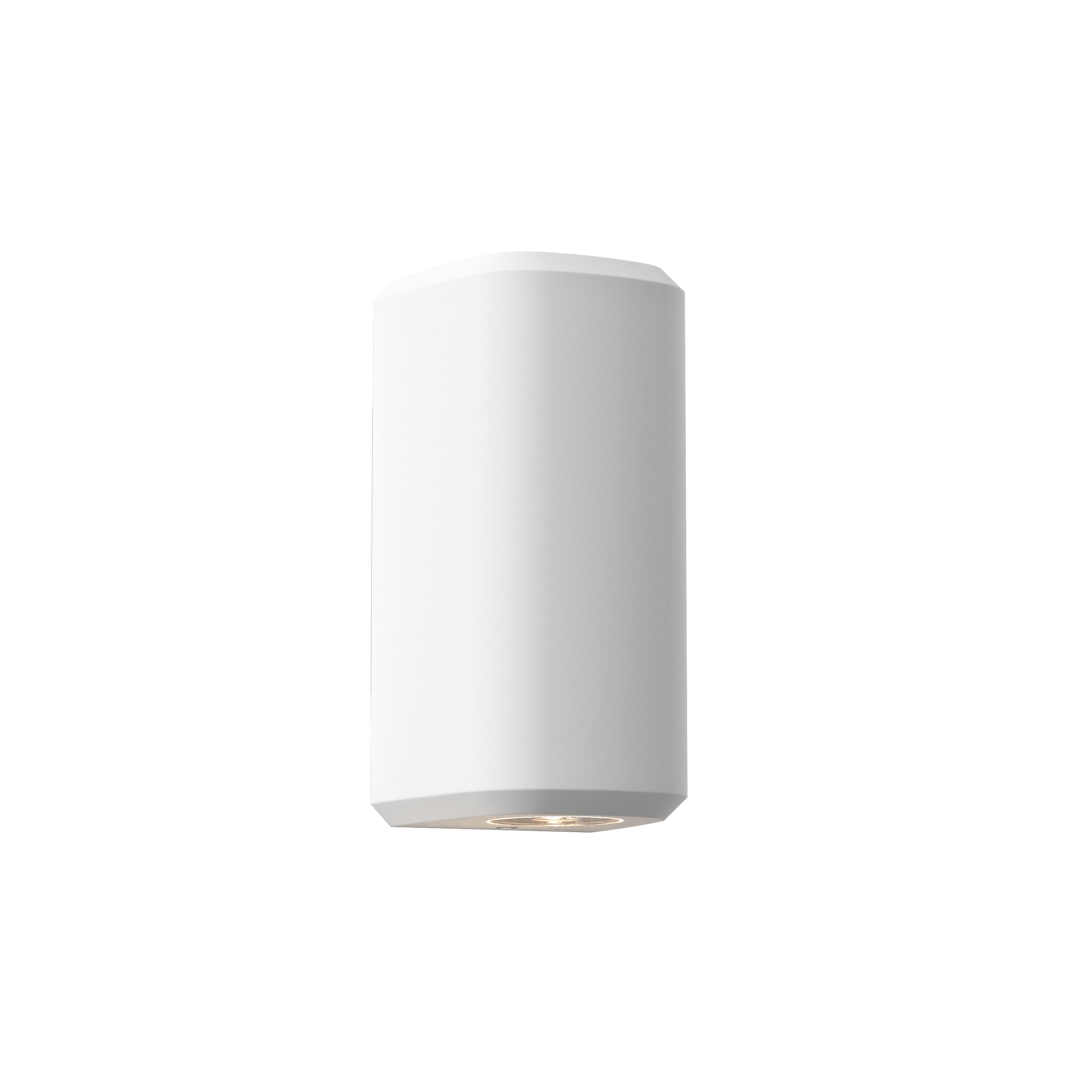 1513011 Brixham Outdoor Twin Wall Light White Concrete