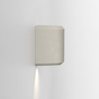 1513002 Brixham Outdoor Single Wall Light Matt Concrete