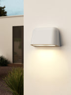 1317033 Mast Outdoor Twin Wall Light White Concrete