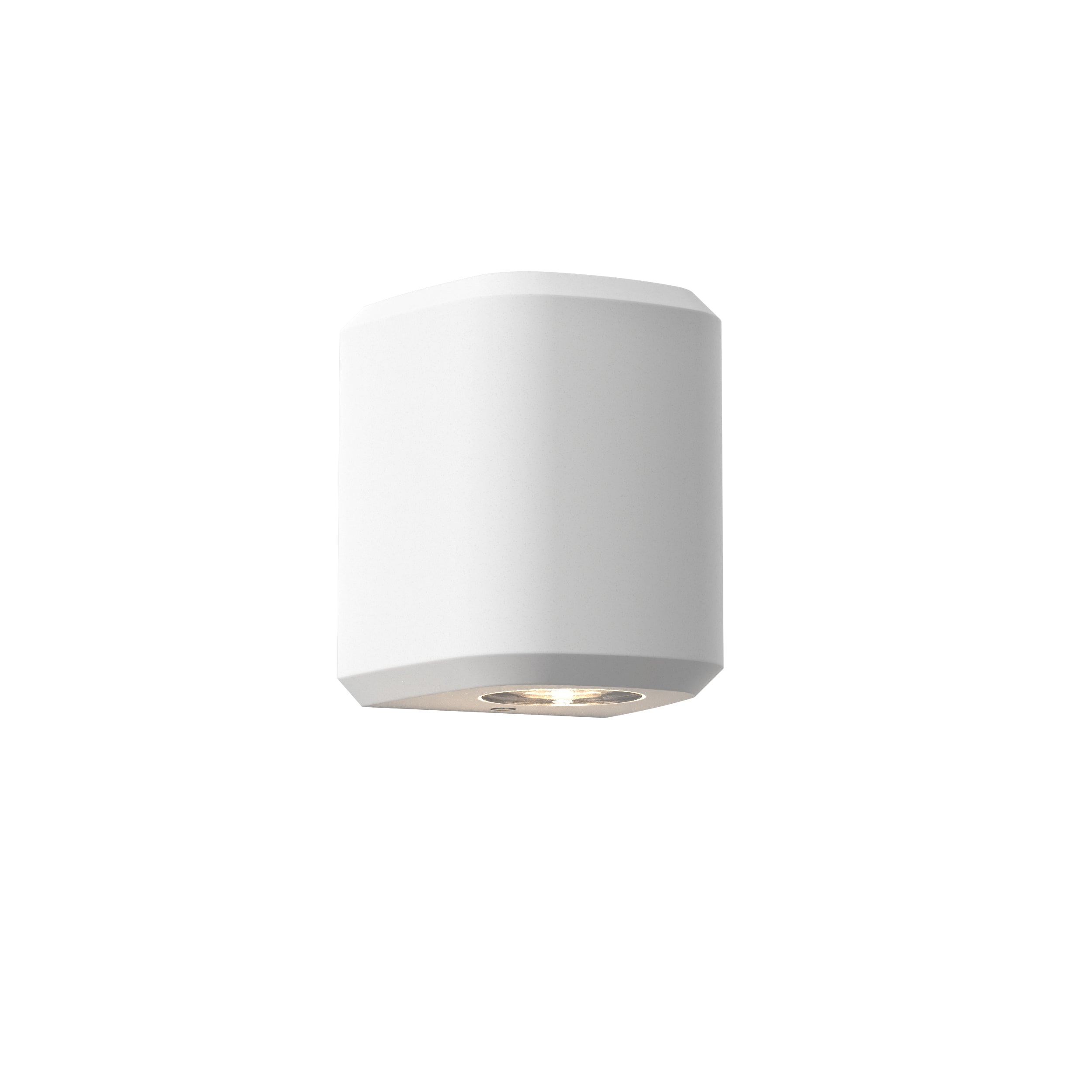 1513006 Brixham Outdoor Single Wall Light White Concrete