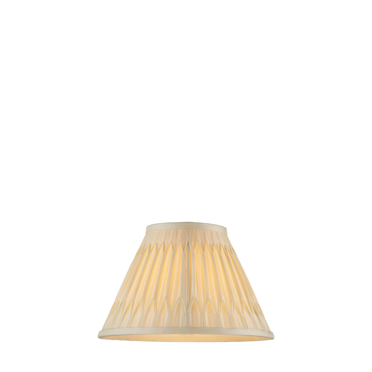 94355 Chatsworth 25cm Double Pinch Ivory Shade (S)
