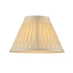 94355 Chatsworth 25cm Double Pinch Ivory Shade (S)
