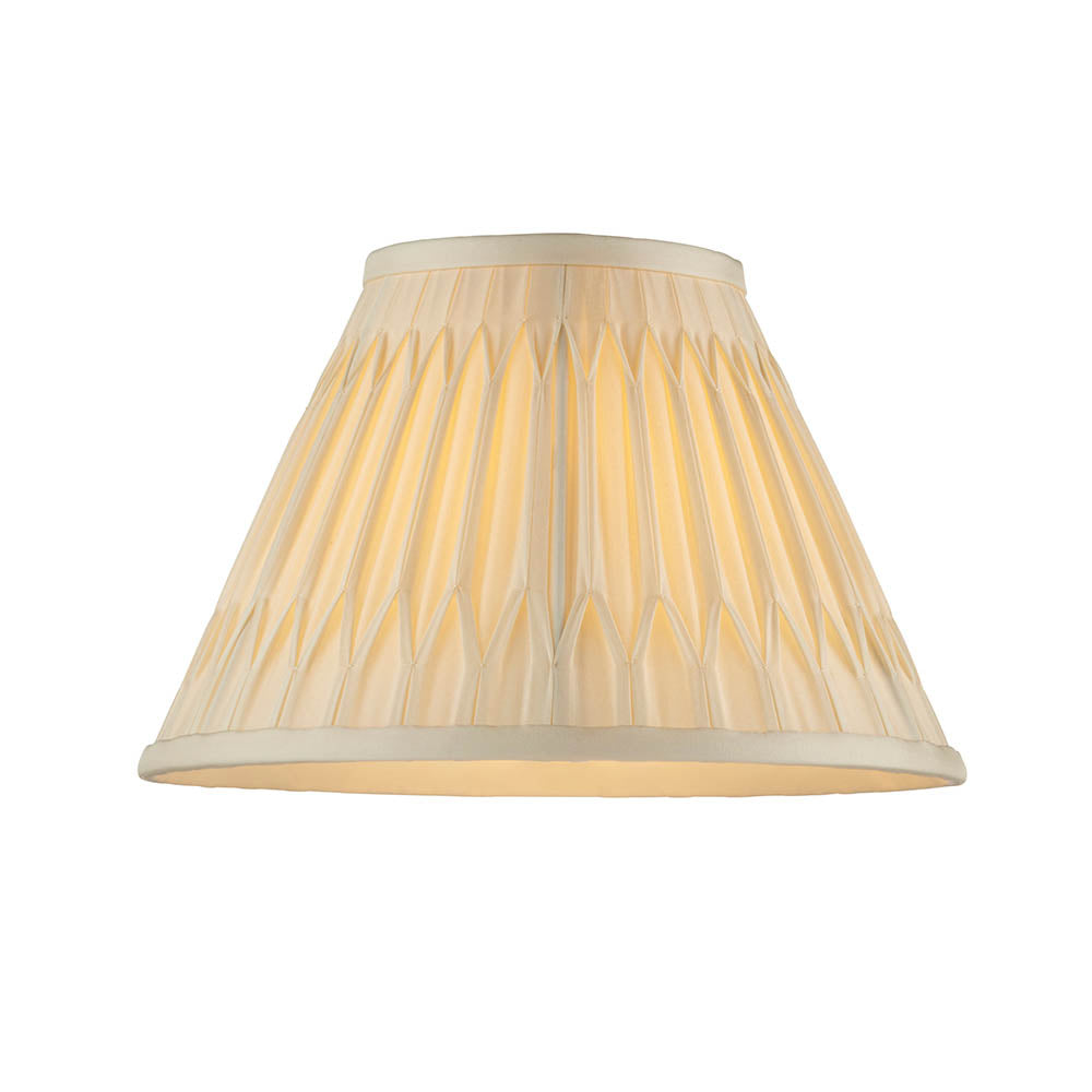94355 Chatsworth 25cm Double Pinch Ivory Shade (S)