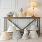 94355 Chatsworth 25cm Double Pinch Ivory Shade (S)