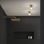 1474007 Ottawa Bathroom Downlight Matt Brushed Brass