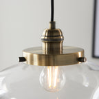 97691 Camberley Pendant Brass