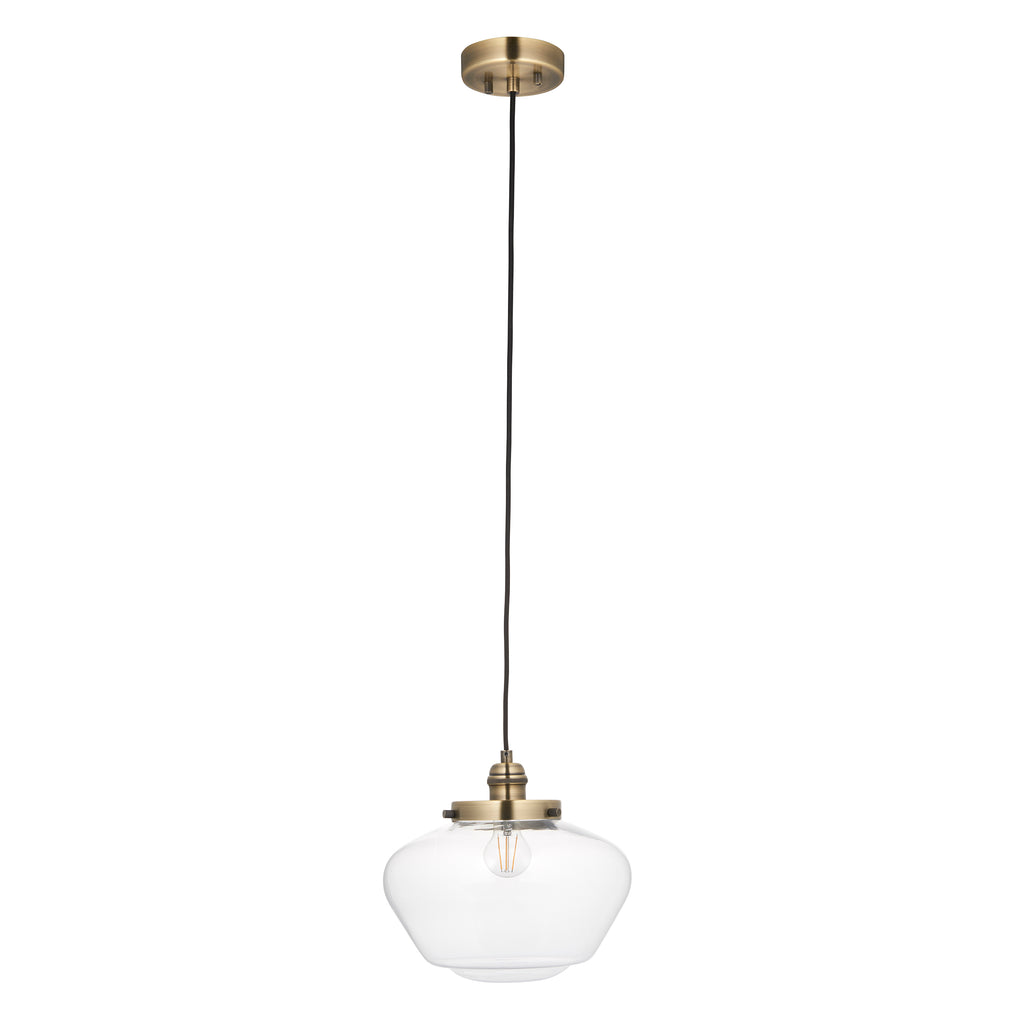 97691 Camberley Pendant Brass