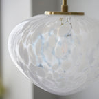 98815 Mali Pendant Brass White