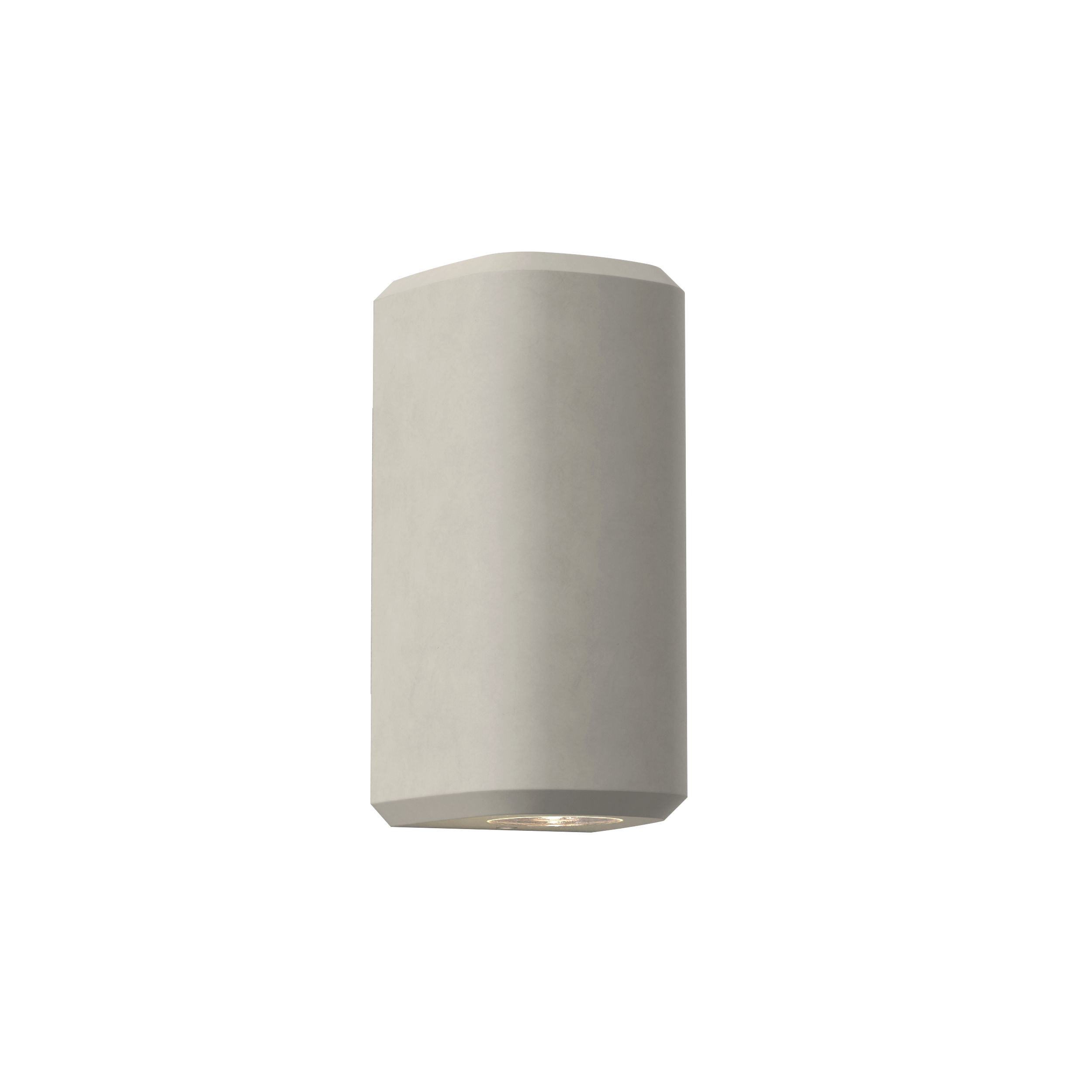 1513004 Brixham Outdoor Twin Wall Light Matt Concrete
