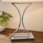 99961 Epalle - Twin Pack Table Lamp Chrome White