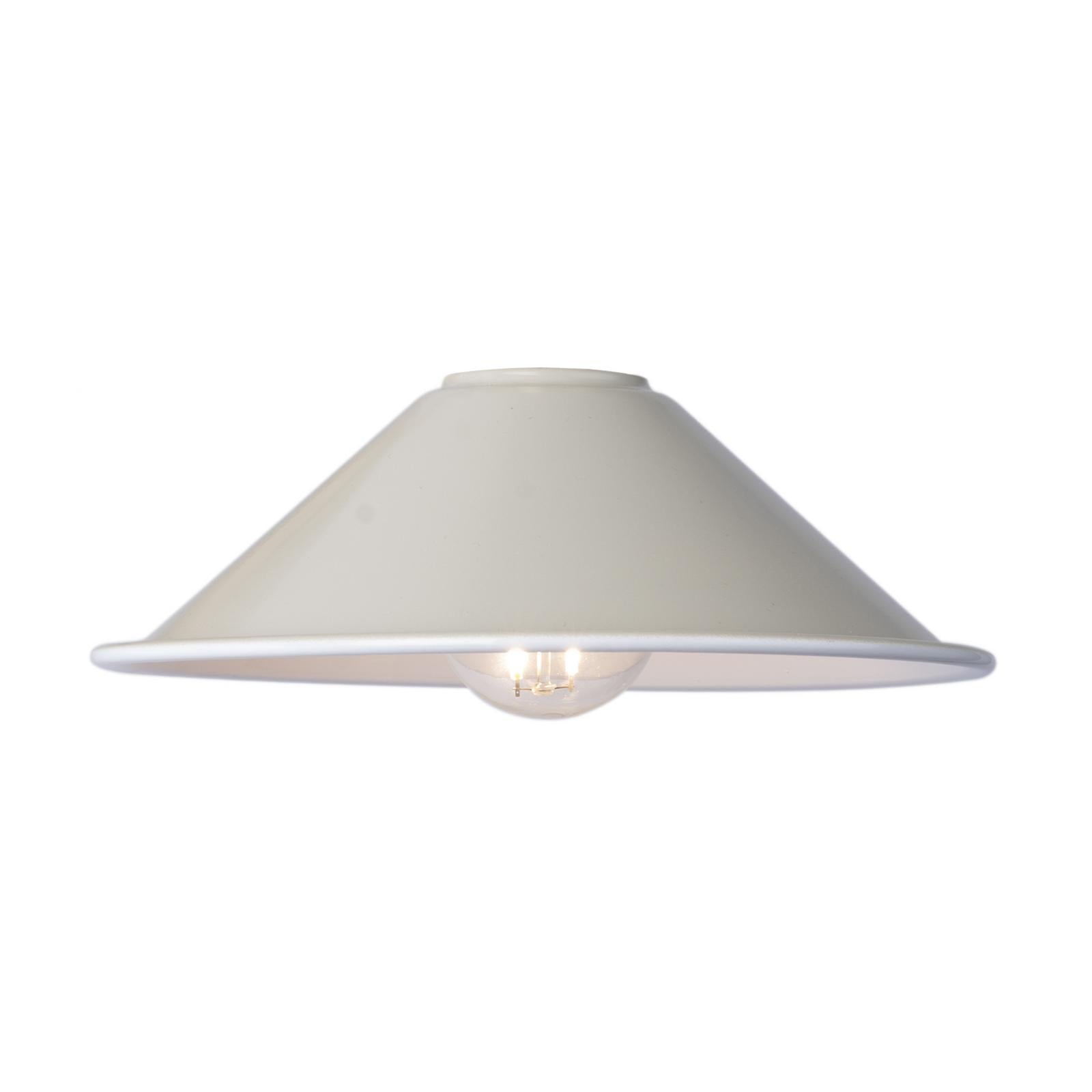 ACC866 Easy Fit Metal Shade Matt Cashmere/Taupe 18cm