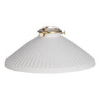 ACC880 Easy Fit White Shallow Ceramic Shade