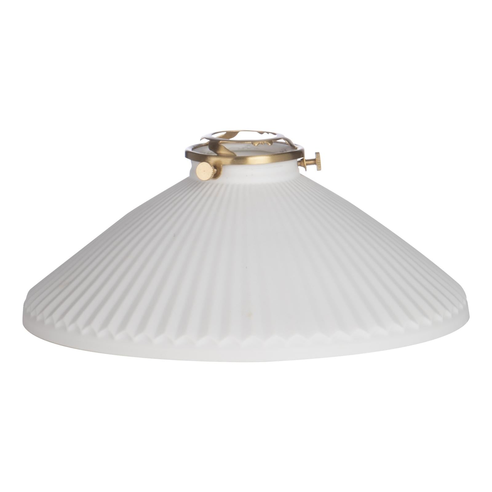 ACC880 Easy Fit White Shallow Ceramic Shade