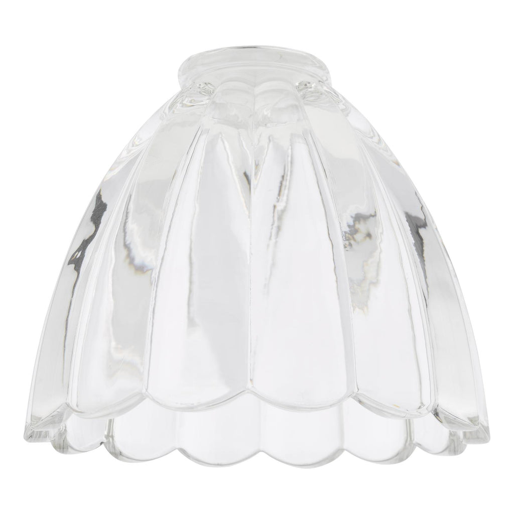 ACC881 Easy Fit Scalloped Bell Glass Shade