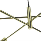 ALA0635 Alana 6 Light Armed Pendant Polished Gold