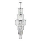 ANG3308 Angel 28 Light Chandelier Crystal and Polished Chrome