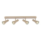 ARN8429 Arnel 4 Light Bar Spotlight Satin Taupe