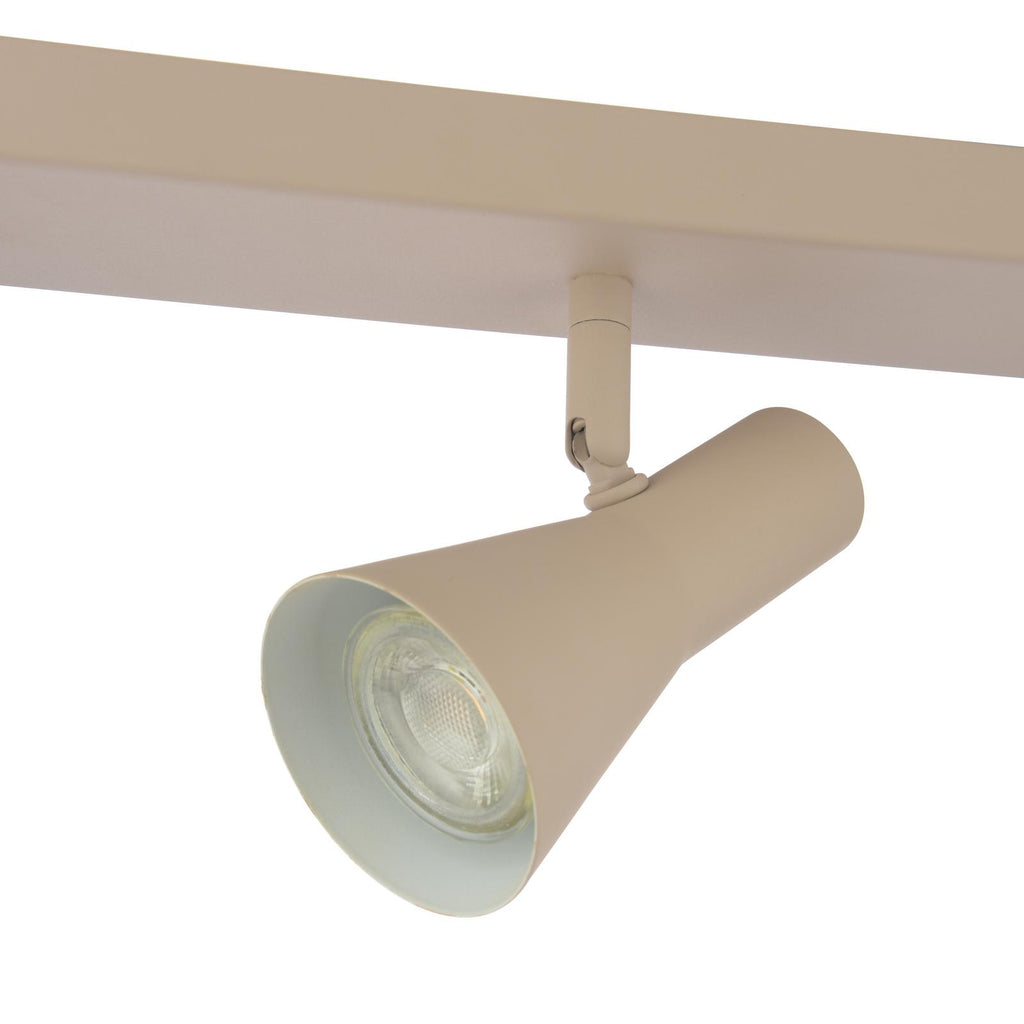 ARN8429 Arnel 4 Light Bar Spotlight Satin Taupe