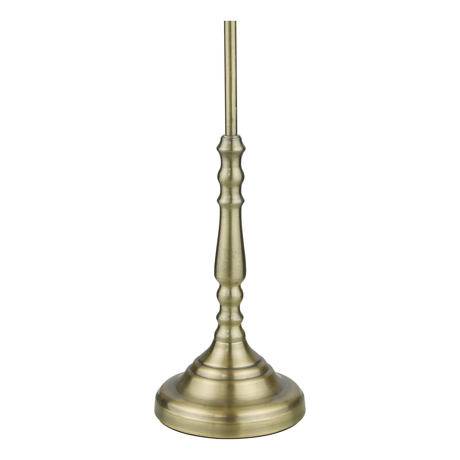 BLE4175 Blenheim Table Lamp Antique Brass With Shade