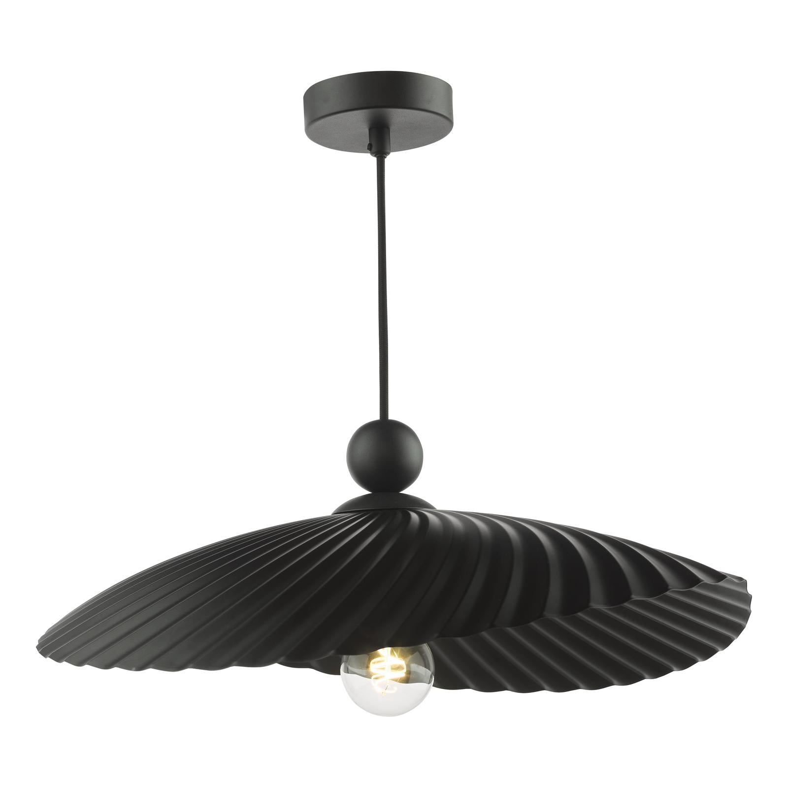 BOU6522 Bouvier Easy Fit Pendant Matt Black