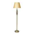 BYB4975 Bybliss Floor Lamp Antique Brass and Gold With Shade
