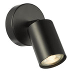 CAW0722 Cawley Single Spotlight Matt Black