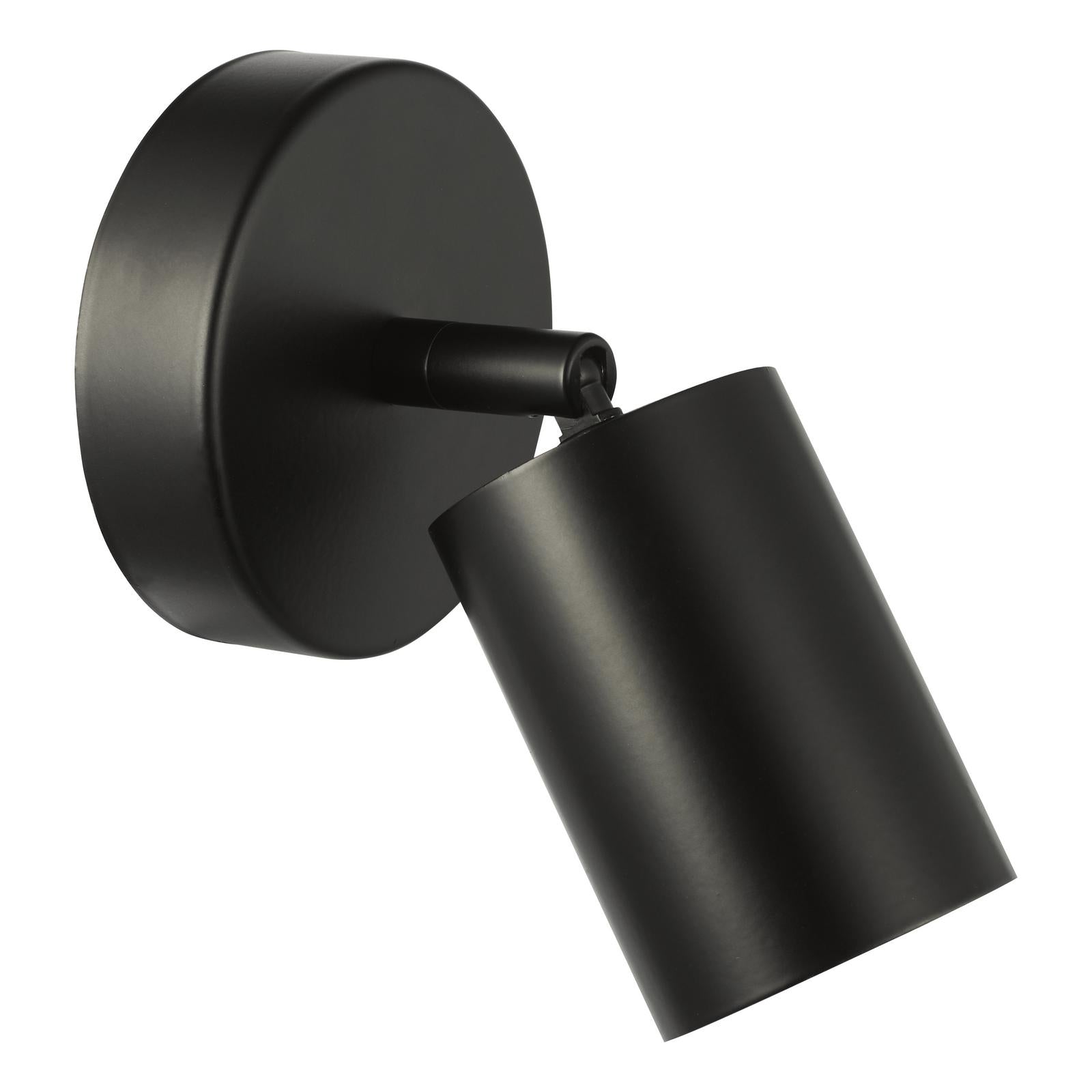 CAW0722 Cawley Single Spotlight Matt Black