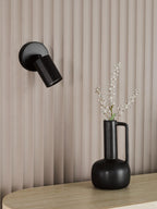 CAW0722 Cawley Single Spotlight Matt Black