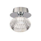CF5749 Tizzy 1 Light Ceiling Flush Chrome (S)