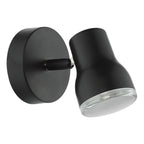 CLI0722 Clint Bathroom Wall Spot Light Matt Black IP44