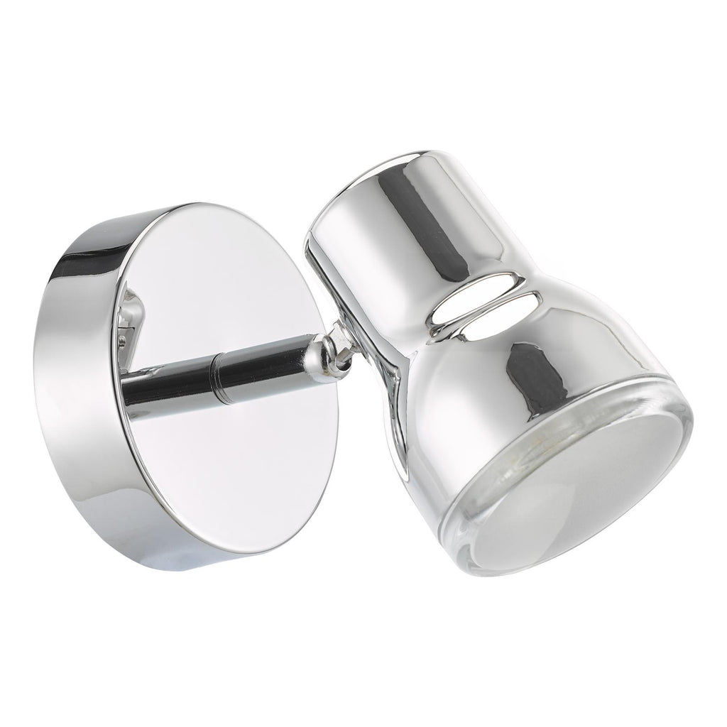 CLI0750 Clint Bathroom Wall Spot Light Polished Chrome IP44