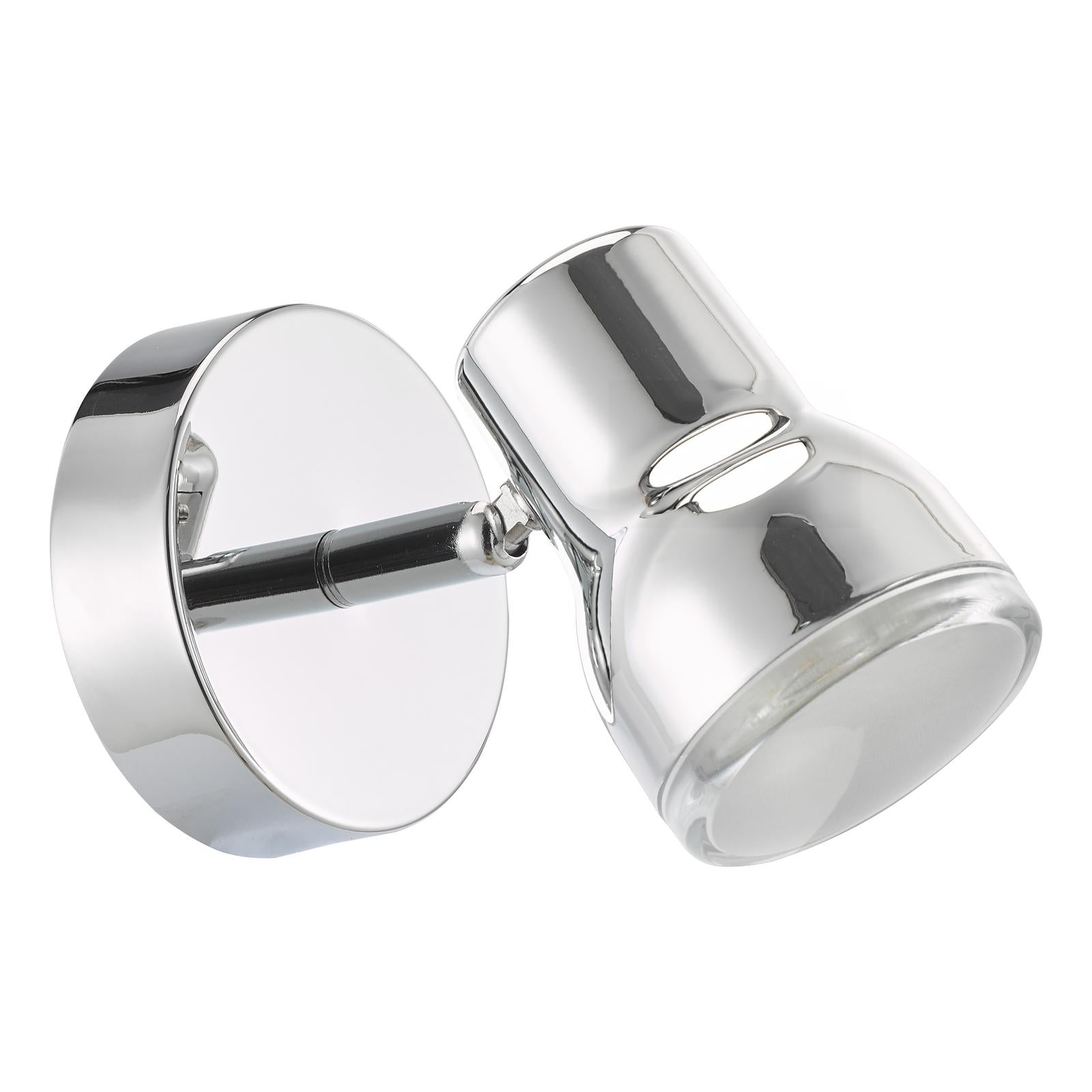 CLI0750 Clint Bathroom Wall Spot Light Polished Chrome IP44