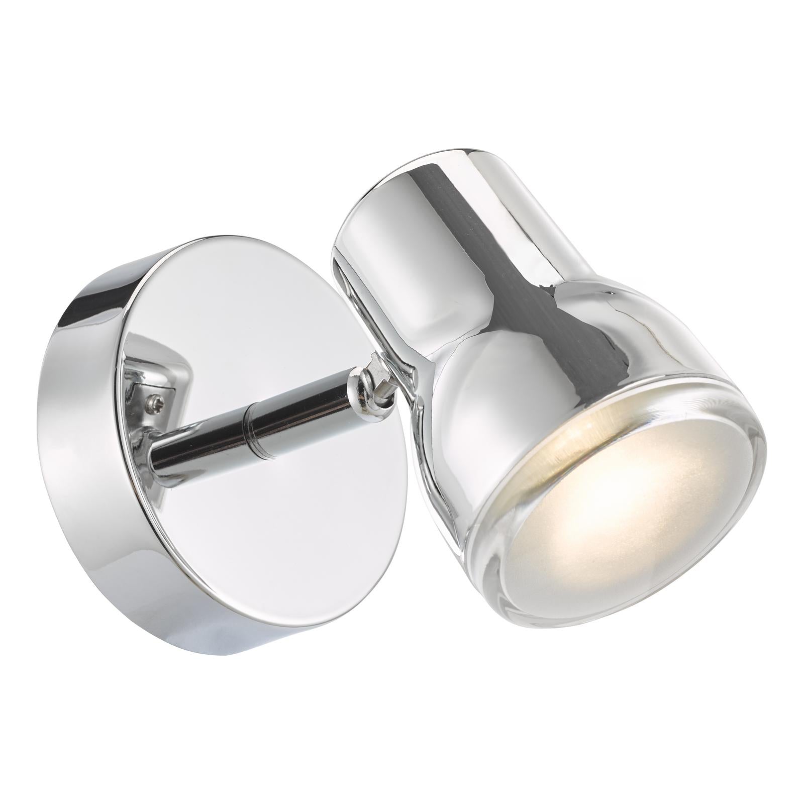 CLI0750 Clint Bathroom Wall Spot Light Polished Chrome IP44