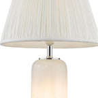 DEA4226-ULY1615 Deandra Table Lamp Yellow Glass With Shade
