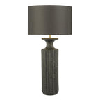 DUG4222-BOK4232RS-X Dugan Table Lamp Black Ceramic With Shade