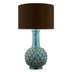 EDL4223-VOY1422 Edlyn Table Lamp Blue Ceramic With Shade