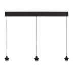 EIL0322 Eileen 3 Light Bar Pendant Matt Black LED